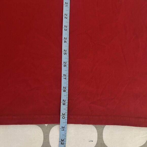 Caterpillar Men's 2XL Red Long Sleeve T-Shirt Tractor CAT Bulldozer Equipment - Picture 8 of 8